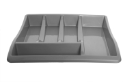 Whitefurze Silver Drawer Organiser